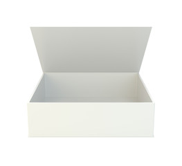 Package isolated on white background. 3d rendering