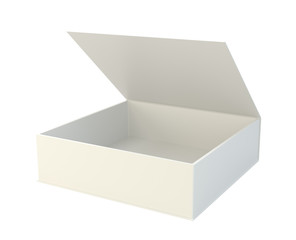 Package isolated on white background. 3d rendering