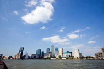 Obraz premium Skyline of Canary Wharf 