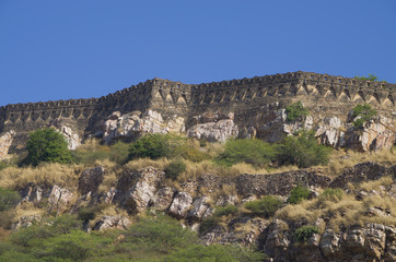 Fototapeta na wymiar Chittorgarh an ancient fort in India 