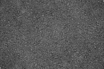 Asphalt background texture with some fine grain with Yellow Stripe