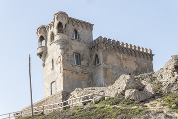 Fototapeta premium Santa Catalina Castle, Tarifa, Cadiz, Spain