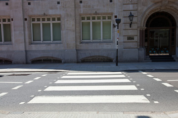 Zebra Crossing in the day