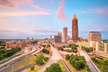 Selbstklebende Fototapeten Skyline of Atlanta city © f11photo