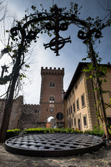 Bolgheri, Leghorn, Tuscany - The small village and medieval architecture, Italy