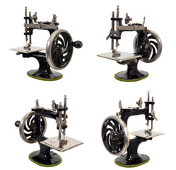 schöne alte antike nähmaschine um 1900