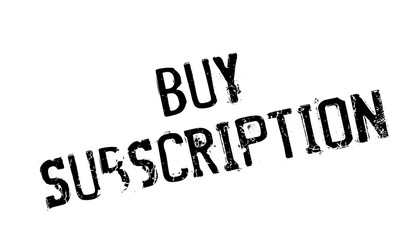 Buy Subscription rubber stamp. Grunge design with dust scratches. Effects can be easily removed for a clean, crisp look. Color is easily changed.