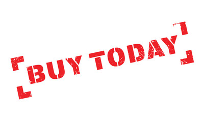 Buy Today rubber stamp. Grunge design with dust scratches. Effects can be easily removed for a clean, crisp look. Color is easily changed.