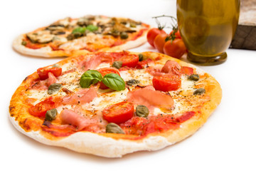 Ham pizza 