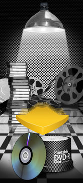 convers&atilde;o de vhs para dvd