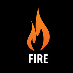 fire vector logo