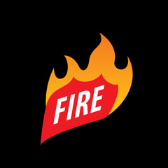 fire vector logo