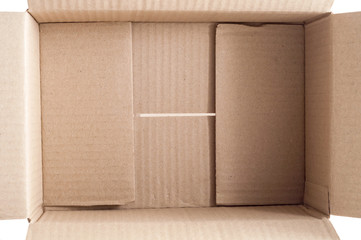 Empty carton box