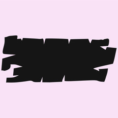 parchment papyrus vector silhouette isolated