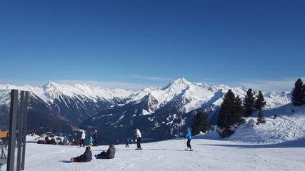 Berglandschaft Mayrhofen in Tirol