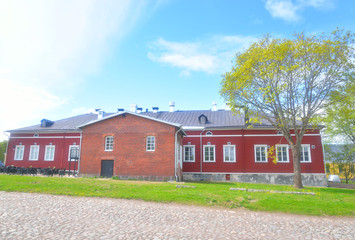 Fototapeta premium Old building in Lappeenranta.