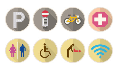 アイコン　フラットデザイン　イベント