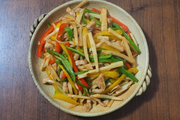青椒肉絲