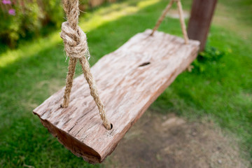 wood swing