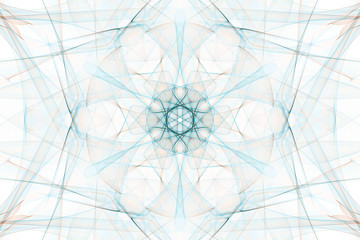 Light abstract fractal background.