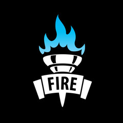 fire vector logo