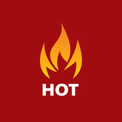 fire vector logo