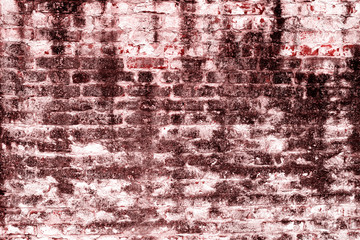 Obraz premium Brick texture with scratches and cracks