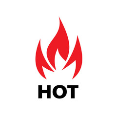 fire vector logo