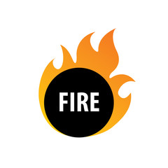 fire vector logo