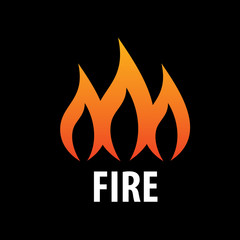 fire vector logo