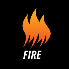 fire vector logo