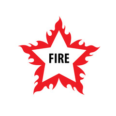 fire vector logo