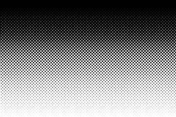 Vertical gradient halftone dots background. Pop art template, texture. Vector illustration
 - obrazy, fototapety, plakaty