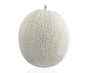 melon on white background