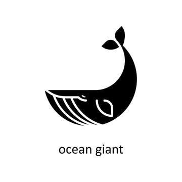 Humpback whale icon. Vector illustration.