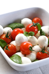 Close up of spring salad