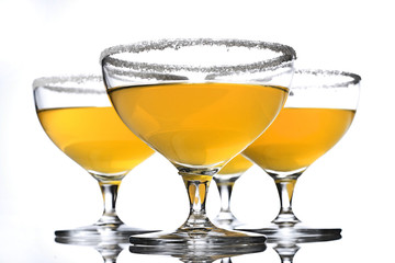 Studio shot of margartia drink