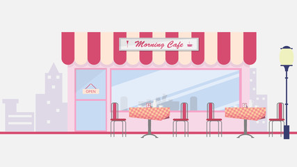 Fototapeta premium Cafe Background