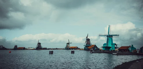 Fototapeten View on Zaanse Schans, The Netherlands © A