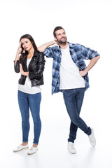 Obraz premium Beautiful young couple