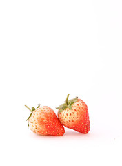 strawberry isolated on white background