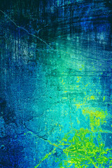 Grunge color wall background texture in rainbow style