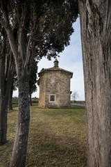 Bolgheri, Leghorn - View of Oratorio of San Guido, Tuscany, Italy