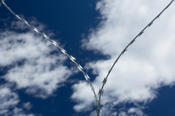 Barbed and razor wire
