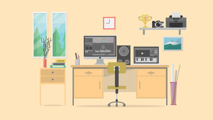 Composer Workspace Background