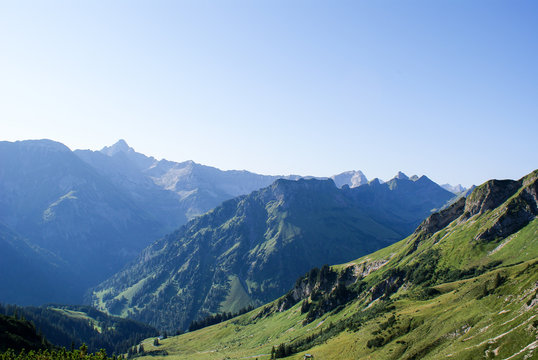 Allg&auml;uer Alpen weitsicht