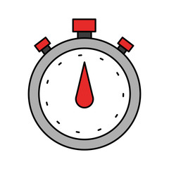 analog chronometer icon image vector illustration design 