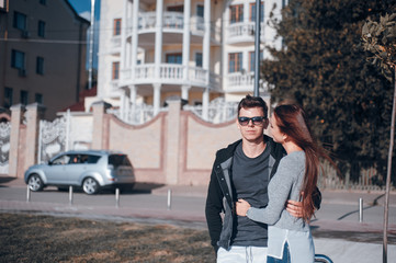 couple in the city