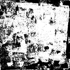 Fototapeta premium Black grunge vector background. Distressed overlay texture