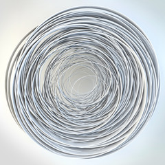 3d abstract rings © winglesss